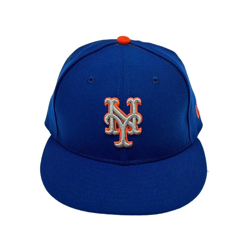 New York Mets New Era 59 Fifty (7 1/8 Fitted) Hat Cap Authentic Collection